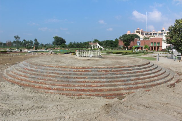 Podium and Landscaping